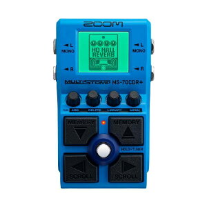 ZOOM MS-70CDR+ MultiStomp Vi Ԍn}`GtFN^[ [Y[][}`Xgv][vX][Multi Effector]