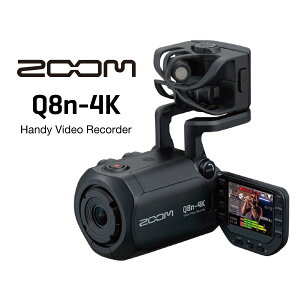 ZOOM Q8n-4K Handy Video Recorder �V�i [�Y�[��][�n���f�B�r�f�I���R�[�_�[][4K/HDR]
