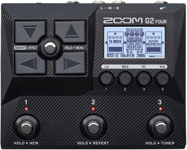 ZOOM G2 FOUR 新品 [ズーム][Multi Effector,マルチフェクター][アンプシミュレーター][Effector,エフェクター]