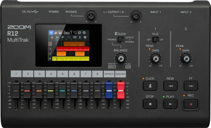 楽天市場】ZOOM R12 MultiTrak マルチトラックレコーダー 新品[ズーム 