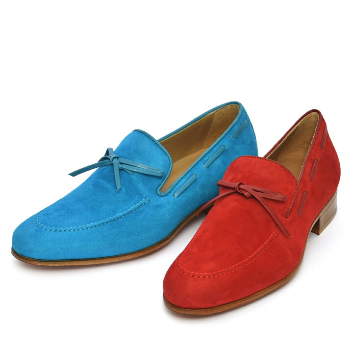 楽天市場】【40%OFF】FERRANTE（フェランテ）スエードリボンローファー 