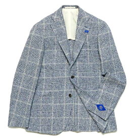 【40%OFF】RING JACKET（リングヂャケット）RJ リネン ナイロン ネップ グレンチェック シングル3Bジャケット 37061003028