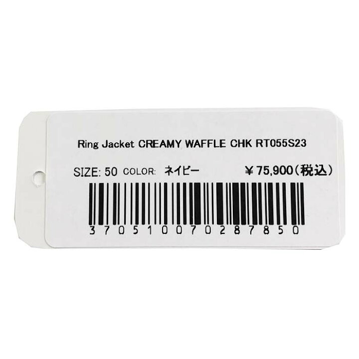 楽天市場】【40%OFF】RING JACKET（リングヂャケット）CREAMY WAFFLE 