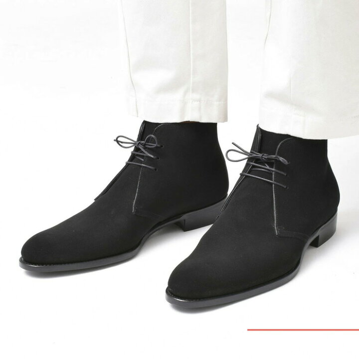 楽天市場】【40%OFF】guji（グジ）カーフスエードチャッカブーツ 59920 