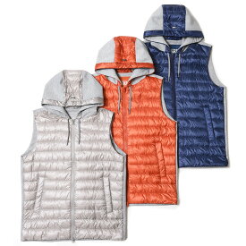 【SALE52%OFF】HERNO（ヘルノ）ウォーターレペレントナイロンライトダウンハイブリッドフーディーベスト PI000832U-12020+13461S 14021600132