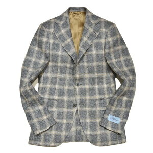 �y40%OFF�zBelvest�i�x���x�X�g�jCAPSULE COLLECTION �V���N���l���R�b�g�����C�g�c�B�[�h�I�[�o�[�`�F�b�N3B�W���P�b�g G71100-5491 17071200020