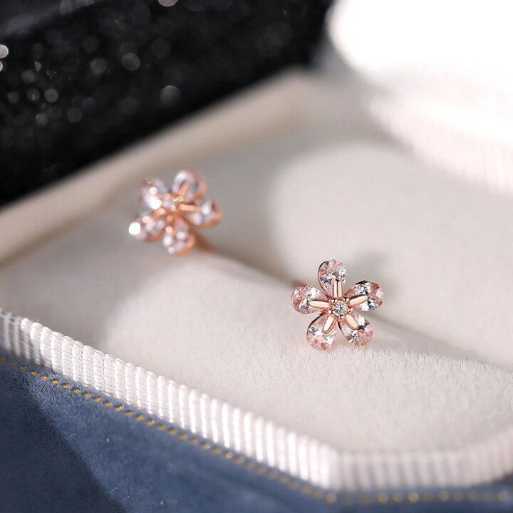 楽天市場】さくらピアス 桜 ピアス サクラ 金属アレルギー対応 