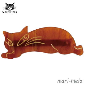 【 土日祝も発送！】 ダヤン わちふぃーるど ダヤングッズ アクリル バレッタ とびねこ・茶 猫 ねこ ネコ グッズ 猫のダヤン dayan 公式 猫好き かわいい キャラクター 24C