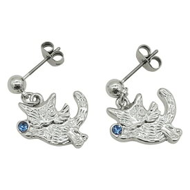 【 11日01：59までクーポン！】 ダヤン わちふぃーるど ダヤングッズ ピアス エンジェルダヤンピアス ピンク ブルー 猫 ねこ ネコ グッズ 猫のダヤン dayan 公式 猫好き かわいい キャラクター