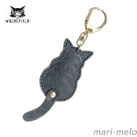 【 土日祝も発送！】 ダヤン わちふぃーるど ダヤングッズ キーホルダー ダヤン パステル テイル キー ネイビー 猫 ねこ ネコ グッズ 猫のダヤン dayan 公式 猫好き かわいい キャラクター 26B