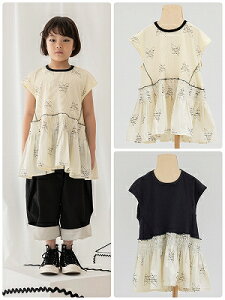 �y�Z�[�����i�z���t�ď��i�yfolk made/�t�H���N���C�h�z�yF25SS-008�zheart song dress[�n�[�g�\���O�h���X](90�`145)�����s�[�X/����/�L�b�Y/�W���j�A