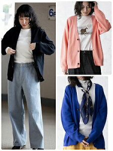 �y�Z�[�����i�z�y40��OFF�z���H�~���i�yARCH&LINE/�A�[�`�A���h���C���z�yAL232202�zOG COTTON WF CARDIGAN(155~177)�g�b�v�X/�͂������/�J�[�f�B�K��/����/�W���j�A/���f�B�[�X/�����Y