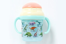 〇【fafa/フェフェ】【6591-0003】STRAW MUG(F)ダイナソー/恐竜柄/ストローマグ/ベビー