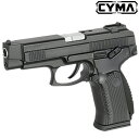 【CYMA】MP-443 MOSFET 電動ブローバック ハンドガン BK
