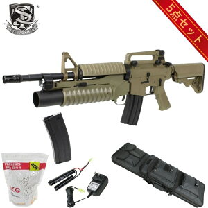 S&T M4A1 �X�|�[�c���C���d���K�� with M203 �O���l�[�h�����`���[S DE(������)�y����6�_�Z�b�g�z