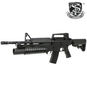 S&T M4A1 X|[cCdK with M203 Ol[h`[ V[g Black y180ԈSۏ؂z