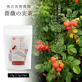 【奥出雲薔薇園 薔薇の実茶】 薔薇茶 ハマナス ローズヒップ ティーバッグタイプ ローズティー ハーブティー 紅茶 オーガニック 無農薬 ティータイム ティー ホット 薔薇紅茶 花びら 乾燥花びら 美容 国産 茶葉 お茶 挨拶 お礼 お祝い 母の日 父の日 敬老の日 プチギフト