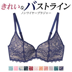 アウトレット セール グンゼ レディース ノンワイヤーブラジャー 年間 トゥシェ Future Bra レーシータイプ ワイヤレスブラ 下着 女性 可愛い オシャレ らくちん 背中すっきり レース 美胸 単品 GUNZE Tuche JB6010H B70-D75