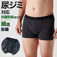グンゼ 尿漏れパンツ 男性用 ボクサーパンツ 尿ジミ対応 前開き メンズ ネクスタイル GUNZE 尿染 防止 シ…