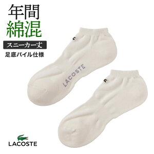 RXe O[ \bNX Y am C ȍ Xj[J[ hJ S A[`T|[g ܐ  Ch  pC LACOSTE GUNZE 25-27 LTU510