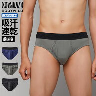グンゼ ボディワイルド ビキニブリーフ メンズ 前開き 速乾 直営店限定 シンプル ストレッチ おしゃれ 下…