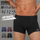 【MonoMax(モノマックス)11月号掲載商品】グンゼ BODY WILD ボクサーパンツ 腰ゴムなし エアーズ メンズ 通年 AIRZ 前…