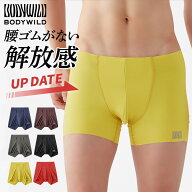 グンゼ BODY WILD ボクサーパンツ 腰ゴムなし エアーズ メンズ 通年 AIRZ 前とじ 洗濯タグなし カットオ…