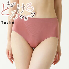 グンゼ ショーツ レディース 年間 トゥシェ パンツ ショーツ 下着 アンダーウェア 立体成型 3D 婦人 ヒップ きれい ストレッチ はきやすい まるでとろけるショーツ GUNZE Tuche TV2170P M-L