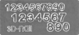 ネイルモールド シリコンモールド モールド 数字 数 ナンバー セルフ 3D 立体 立体　数字シリコン アート シリコン ナンバー オリジナル オリジナルパーツ お家時間 ハンドメイド 簡単 可愛い 数字シリコンモールド 数字モールド