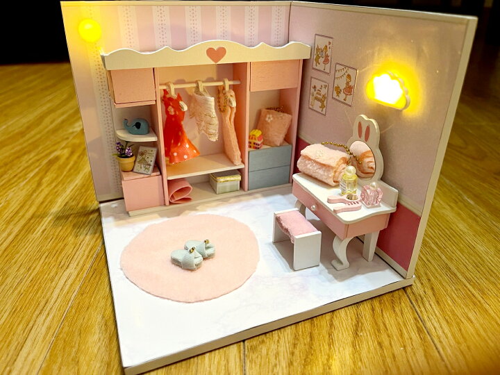 楽天市場】ミニチュアドール ミニチュ アドール 木製玩具 DIY 