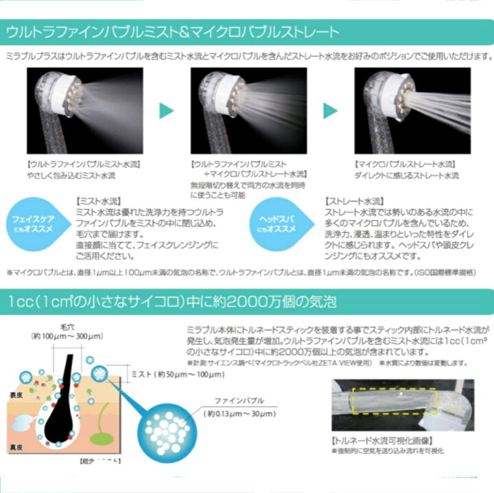 楽天市場】【正規品】サイエンス ミラブルplus ミラブルプラス ミラブル シャワーヘッド【交換用トルネードスティック5個付き】 浴室用品 サイエンス 美顔 ウルトラファインミスト トルネードスティック ケアビューティー ケア : Gurand Blue 夢工房 楽天市場】【正規品】サイエンス ミラブルplus ミラブルプラス ミラブル シャワーヘッド【交換用トルネードスティック5個付き】 浴室用品 サイエンス 美顔 ウルトラファインミスト トルネードスティック ケアビューティー ケア : Gurand Blue 夢工房