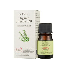 アロマオイル アロマ アロマ精油 ラ フルール オーガニックエッセンシャルオイル ローズマリー エッセンシャルオイル 日本製 ECOCERT認定 オーガニック オーガニック精油 アロマポットサンハーブ 香り 趣味 ハンドメイド アロマストーン 芳香剤 フレーバー 無添加 ハンドケア