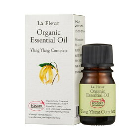 アロマオイル アロマ アロマ精油 ラ フルール オーガニックエッセンシャルオイル イランイラン エッセンシャルオイル 日本製 ECOCERT認定 オーガニック オーガニック精油 アロマポットサンハーブ 香り 趣味 ハンドメイド アロマストーン 芳香剤 フレーバー 無添加 ハンドケア