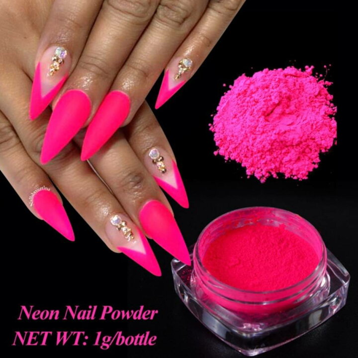楽天市場 ネイル ネイルパウダー ネオンパウダー ネオンカラー ネイル 蛍光色 蛍光ネイル 蛍光パウダー ネオン ジェルネイル スカルプ パウダー 簡単アート 人気 可愛い １２色セット ハンドメイド アクセサリー レジン 趣味 大人 ネイル Gurand Blue 夢工房