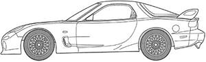 1/24 p݃~bhiCgV[Y No.5 FD3S RX-7 RGO(}TL) gݗĎvf