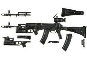 ���g���A�[�����[ LA117 AK74M&GP25�^�C�v �g�ݗ��Ď��v�����f��