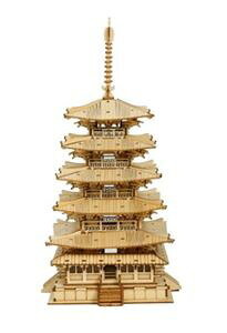 3Dウッドパズル 五重塔 TGN02 DIYキット