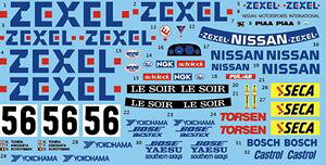 T 1�^24 GT-R�Ή� Zexel 1990 Spa24h ��56