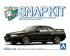 1/32 NISSAN R32�X�J�C���C��GT-R(�u���b�N�p�[�����^���b�N) �g�ݗ��Ď��v�����f��