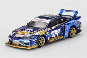 1/64 Nissan SILVIA(S15) LB-Super Silhouette #555 2025 Formula Drift Japan Team MINI GT Liberty Walk(�E�n���h��) MGT01157-R �����i�~�j�J�[