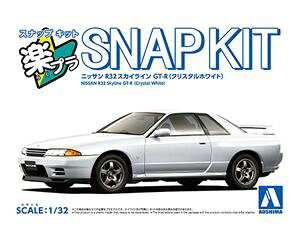 1/32 NISSAN R32�X�J�C���C��GT-R(�N���X�^���z���C�g) �g�ݗ��Ď��v�����f��