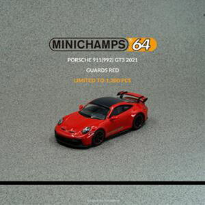 1�^64 Porsche911GT3�i992�j2021 GuardsRed