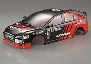 1/10 �O�H LANCER EVOLUTION X JRC�����[�k�C��2009 �h���ς݃{�f�B 48002 RC�p�[�c