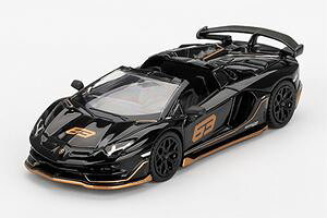 1/64 Lamborghini Aventador SVJ 63 [hX^[ Nero Aldebaran (ubN)(nh) MGT00803-L i~jJ[