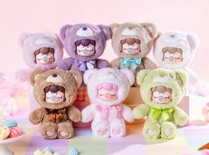 Nanci カラフルチョコベア(BOX6個入) NAXX ブラインドボックスフィギュア