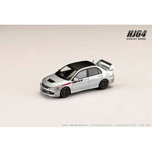 1/64 MITSUBISHI LANCER EvolutionIX MR GSR JDM�J�X�^�� �G���W���t �V���o�[���^���b�N HJ647054CS �����i�~�j�J�[