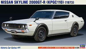 1/24 NISSAN �X�J�C���C��2000GT-R�iKPGC110�j 1973 HC49 �g�ݗ��Ď��v�����f��