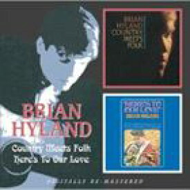 輸入盤 BRIAN HYLAND / COUNTRY MEETS FOLK／HERE’S [2CD]