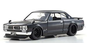 1/24 ���C���h�E�X�s�[�h NISSAN �X�J�C���C�� 2000GT-R �u���b�N (�u���C�A��) JADA99686 �����i�~�j�J�[