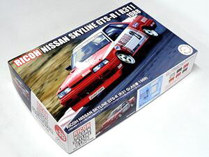1/24 RICOH NISSAN SKYLINE GTS-R (R31 Gr.A�d�l 1988) ID313 �g�ݗ��Ď��v�����f��
